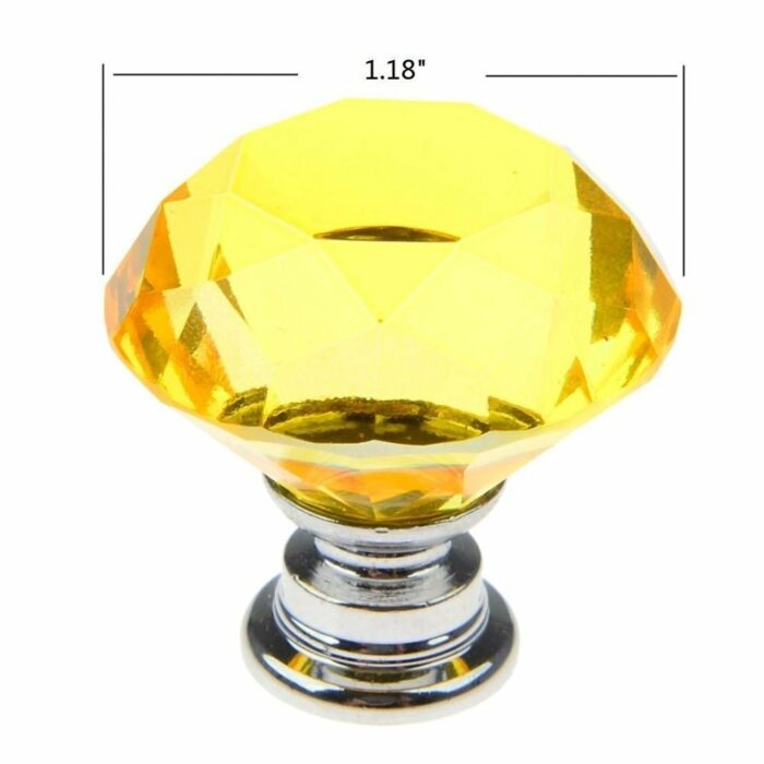30mm-yellow-glass-knob