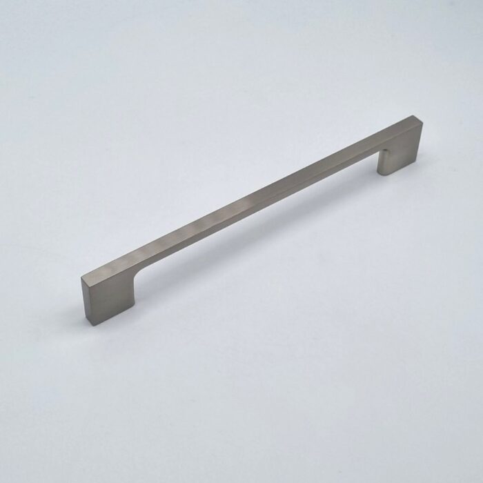 Brushed-Nickel-Slim-Bar-Drawer-Cabinet-Cupboard-Handles-160mm
