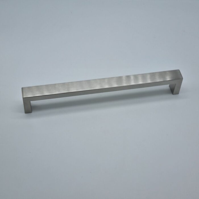 Brushed-Stainless-Rectangle-Bar-Drawer-Cabinet-Cupboard-Handles-224mm