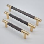 Knurled Two-Tone T Bar Handles [Moleta]