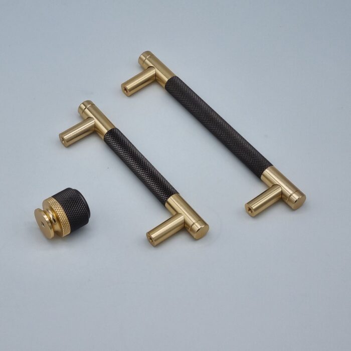 Knurled Two-Tone T Bar Handles [Moleta] - Image 3