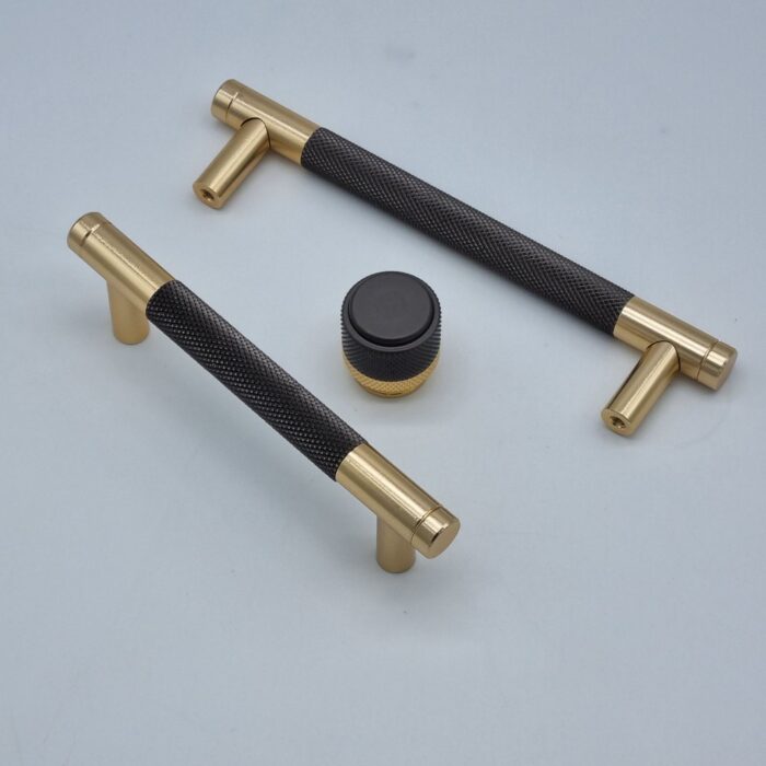 Knurled Two-Tone T Bar Handles [Moleta] - Image 2