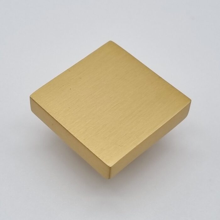 Solid Brass Square Knobs [Piazza] - Image 4