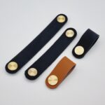 Faux Leather & Brass Knobs [Lader]