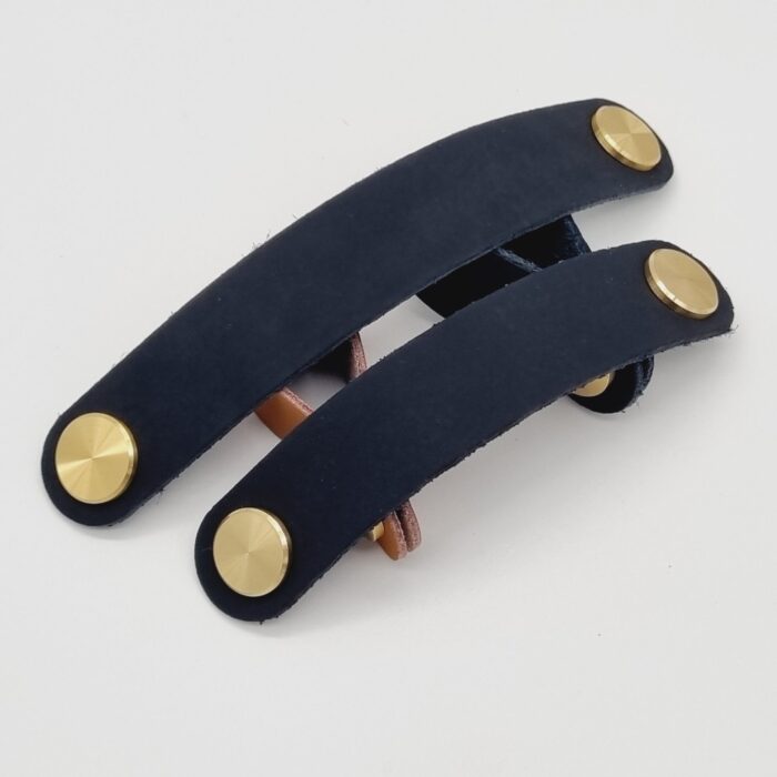 Faux Leather & Brass Knobs [Lader] - Image 3