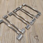 Slim Bar Handle [Elence] – Brushed Nickel, CC = 128mm [SECONDS] - Image 2