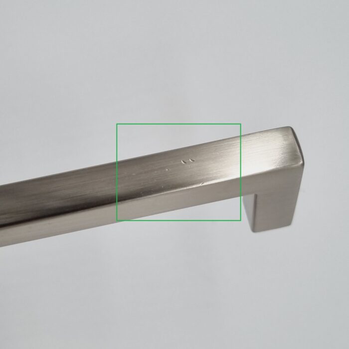 Slim Square Bar Handles [Kaita] – Brushed Nickel, CC = 128mm [SECONDS] - Image 2