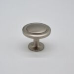 Grooved Knob [Mardite] – Brushed Nickel, 30mm [CLEARANCE] - Image 2