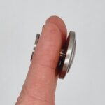 Grooved Knob [Mardite] – Brushed Nickel, 30mm [CLEARANCE] - Image 5