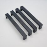 Rectangle Bar Handle [Avara] - Matte Black, CC = 192mm [SECONDS]