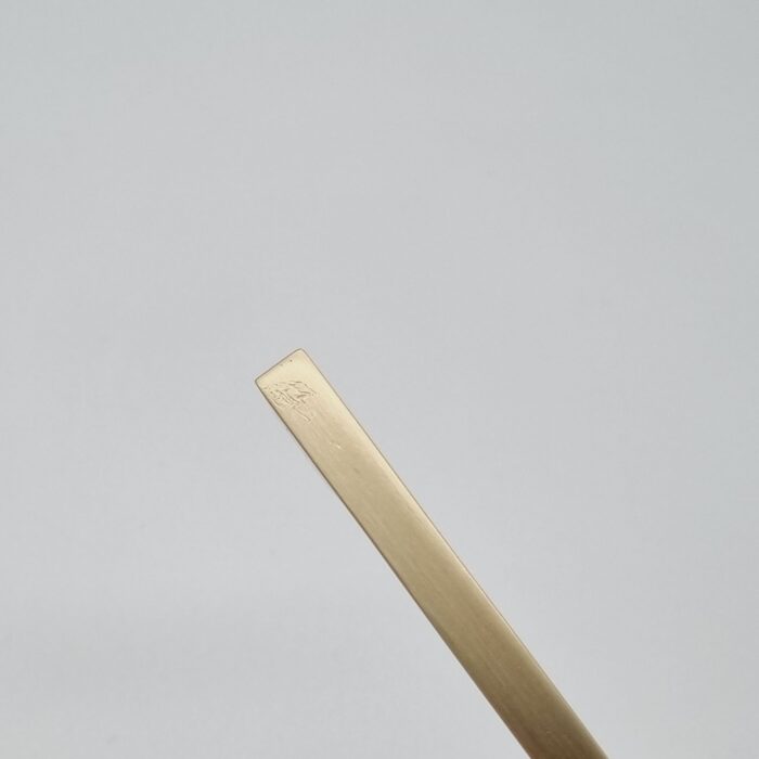 Slim Bar Handle [Elence] – Brushed Brass, CC = 128mm [SECONDS] - Image 4
