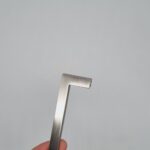 Slim Square Bar Handles [Kaita] – Brushed Nickel, CC = 160mm [SECONDS] - Image 5