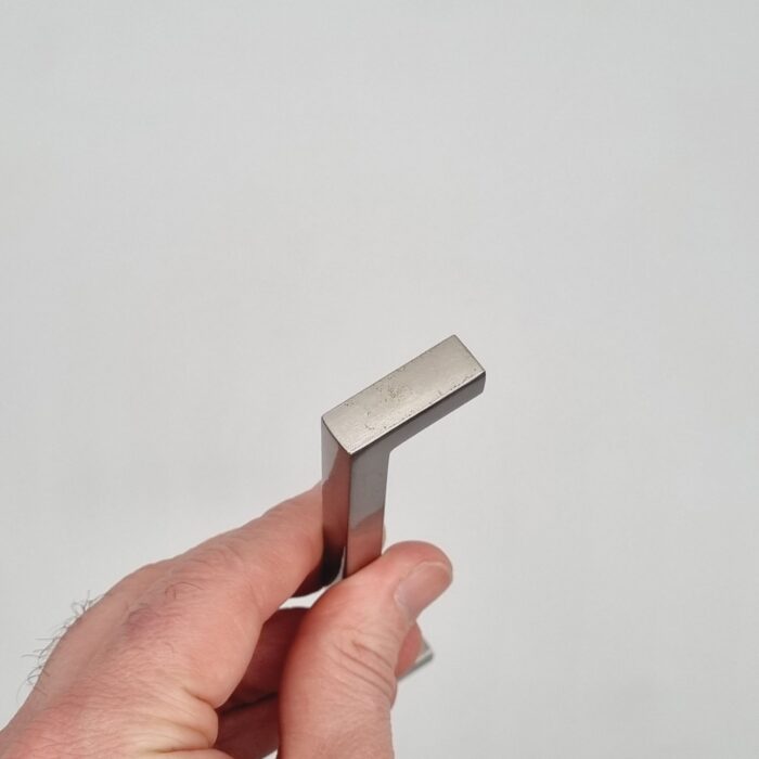 Slim Square Bar Handles [Kaita] – Brushed Nickel, CC = 160mm [SECONDS] - Image 6